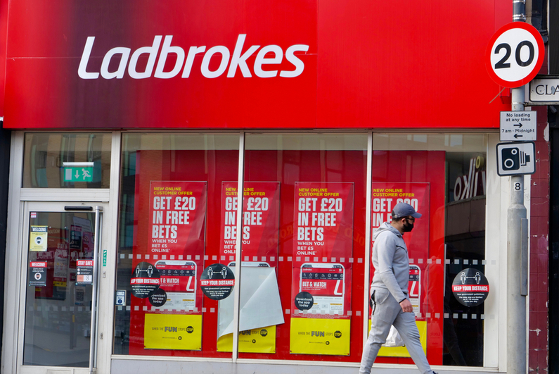 Ladbrokes betting shop