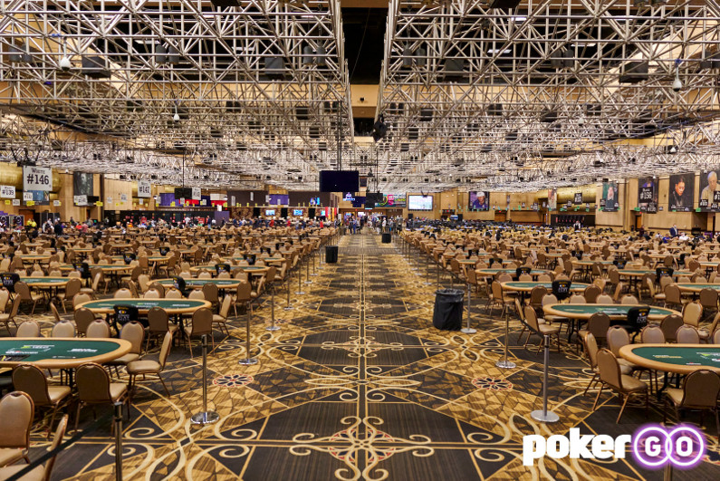 Pavilion Room at the WSOP