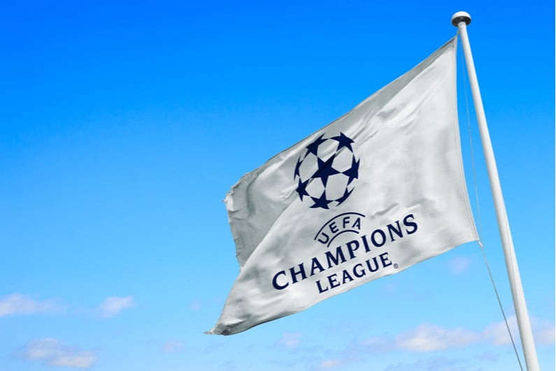 UEFA Champions league flag