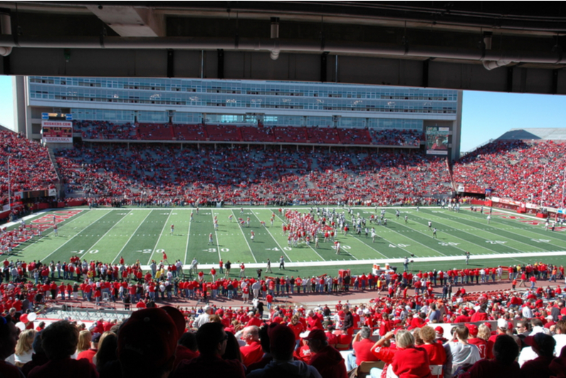 Memorial Stadium in Lincoln