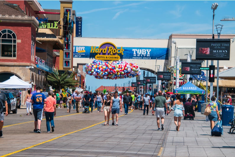 Atlantic City boardwalk