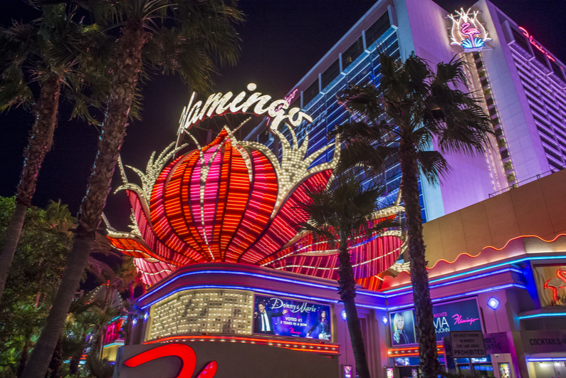 Iconic Flamingo hotel celebrates 75 years on Las Vegas Strip, Casinos &  Gaming