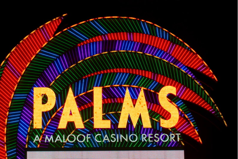 Palms Casino Resort sign