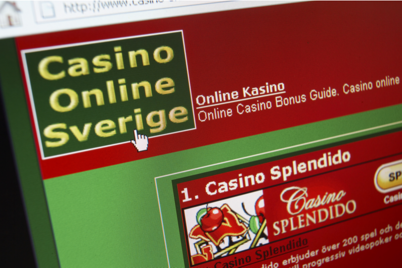 Swedish online casino page