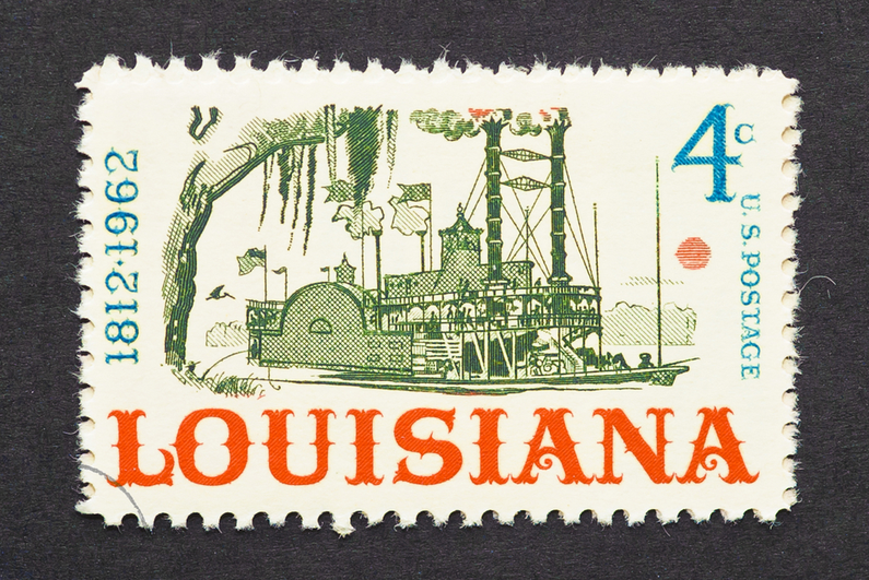 Louisiana postage stamp
