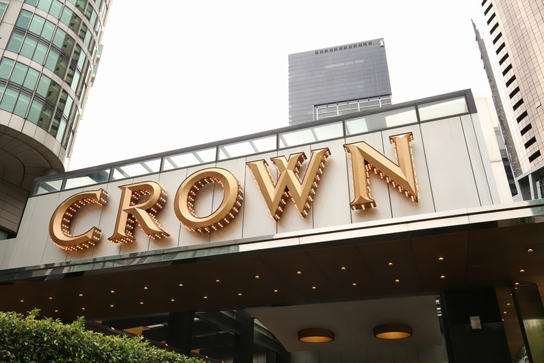 Crown Melbourne sign