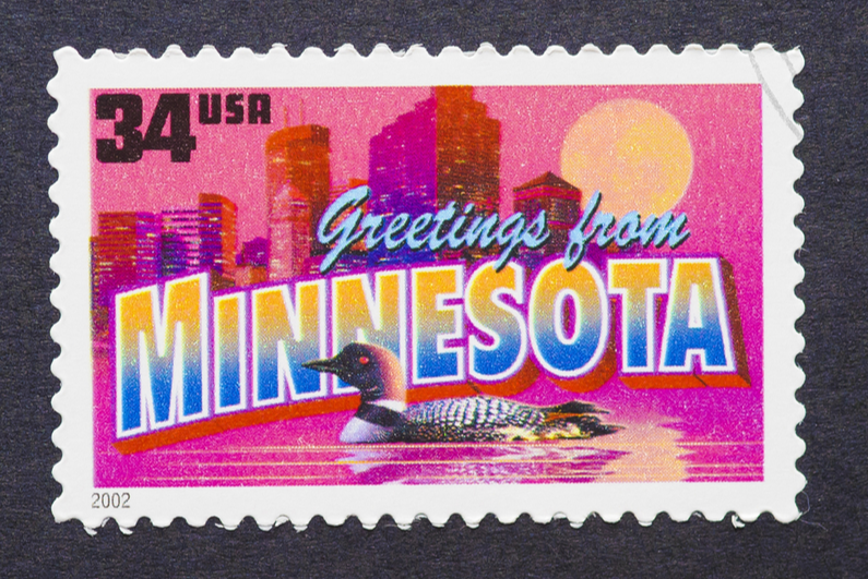 Minnesota stamp