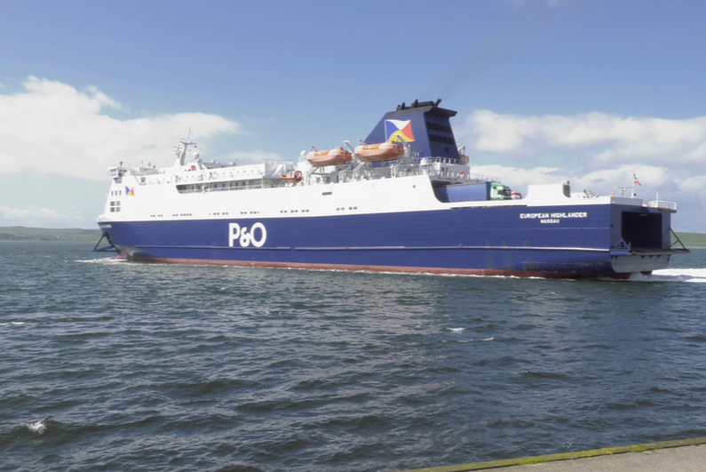 A P&O ferry