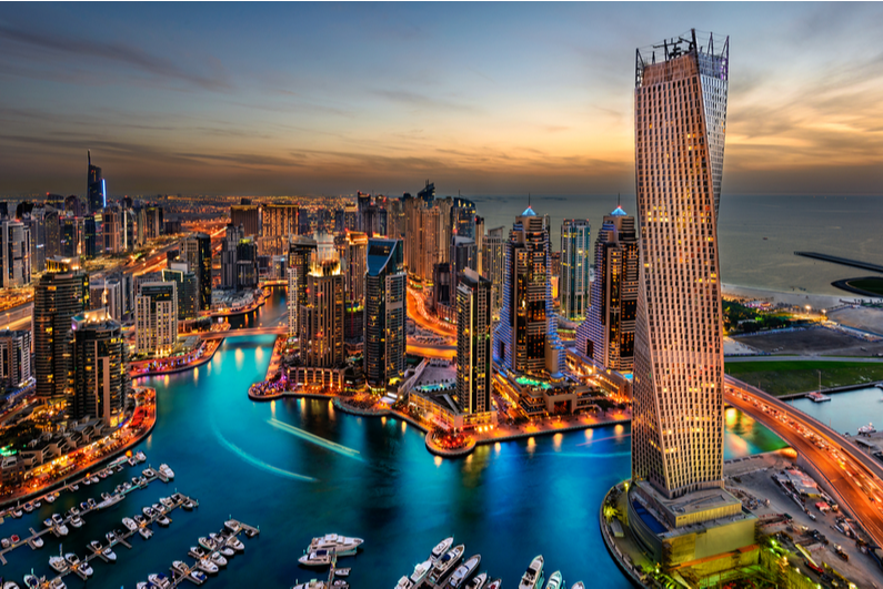 Dubai marina