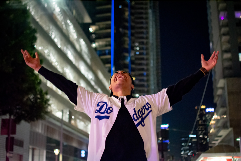 Los Angeles Dodgers fan