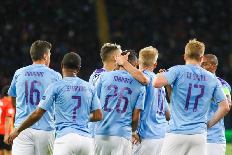 Manchester City oyuncuları