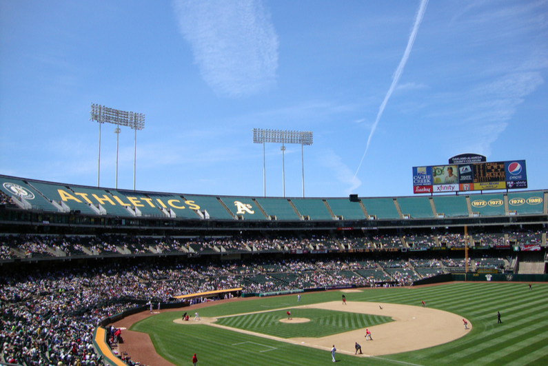 Oakland Athletics baseball stadium