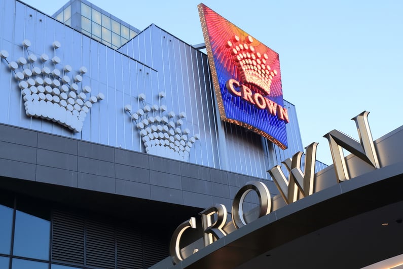 Crown Melbourne sign