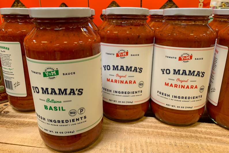 Yo Mama pasta sauce