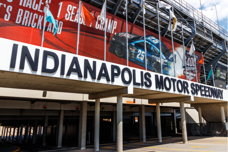 Indianapolis Motor Speedway sign