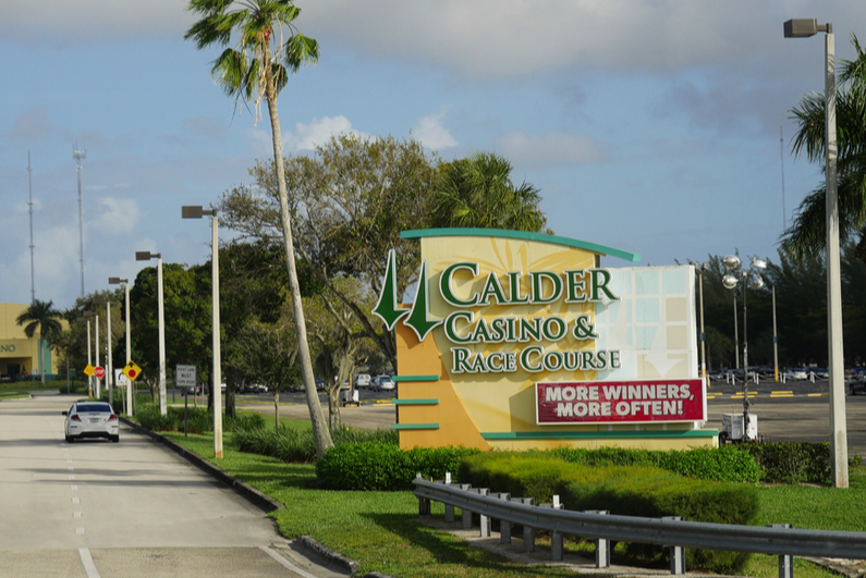 Calder Casino sign