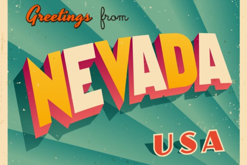 Kartu pos Nevada