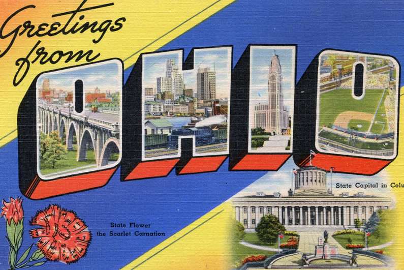 Ohio postcard
