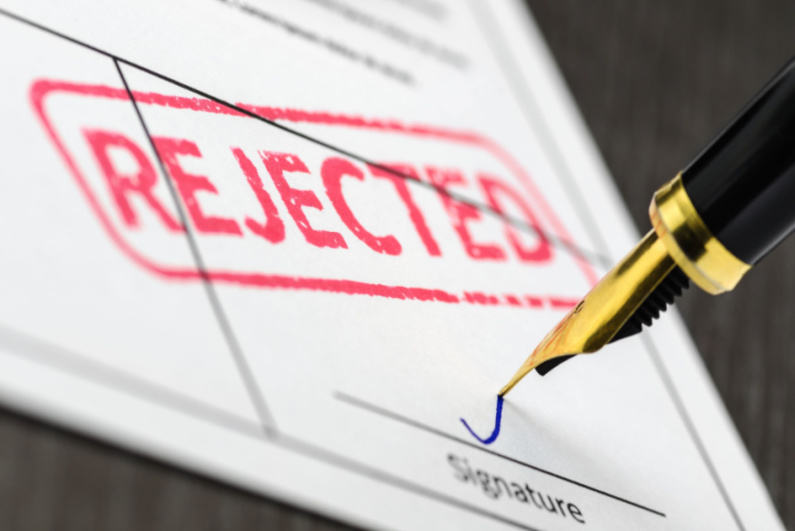 REJECTED letters