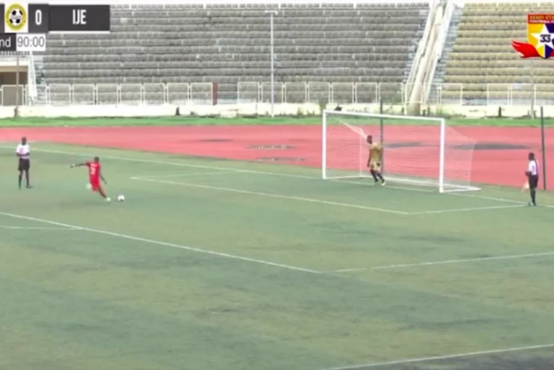 Nigerian soccer game