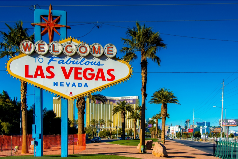 Welcome to Fabulous Las Vegas sign