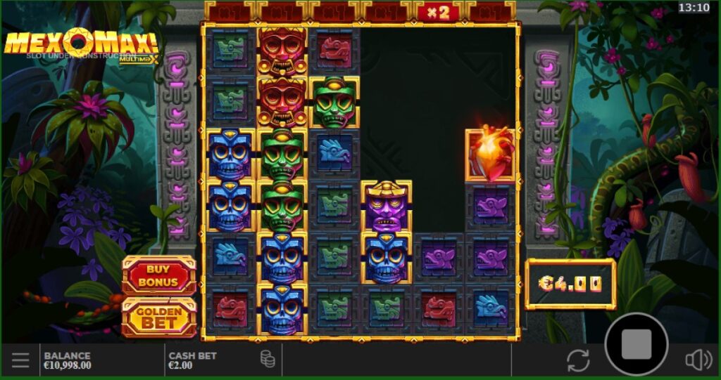 MexoMax! Multimax slot reels by Yggdrasil Gaming