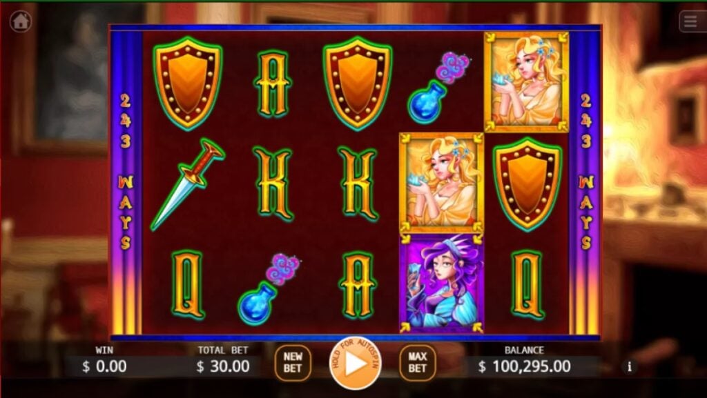 Hamlet slot reels by KA Gaming