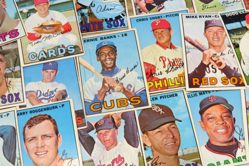 Vintage Baseballkarte
