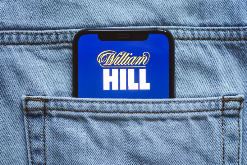 William Hill app on phone