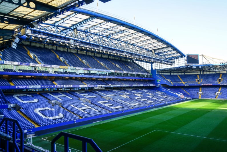 Empty Stamford Bridge