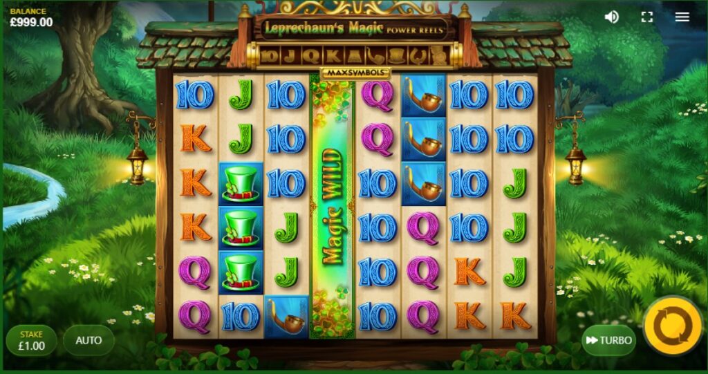 Leprechaun's Magic Power Reels slot by Max Win Gaming