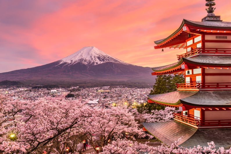 Mt. Fuji in Japan