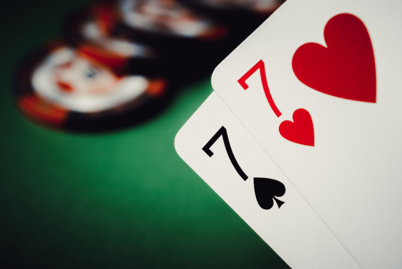 Pocket sevens (poker hole cards)