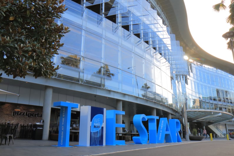 Blue Star Sydney sign