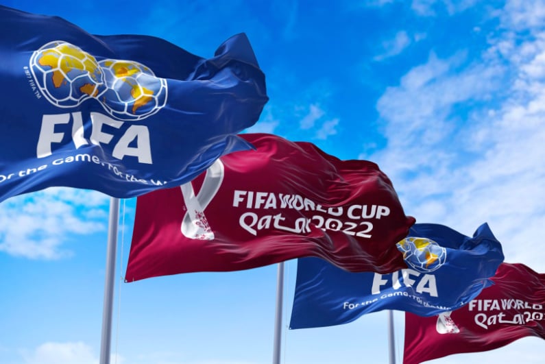 FIFA World Cup flags