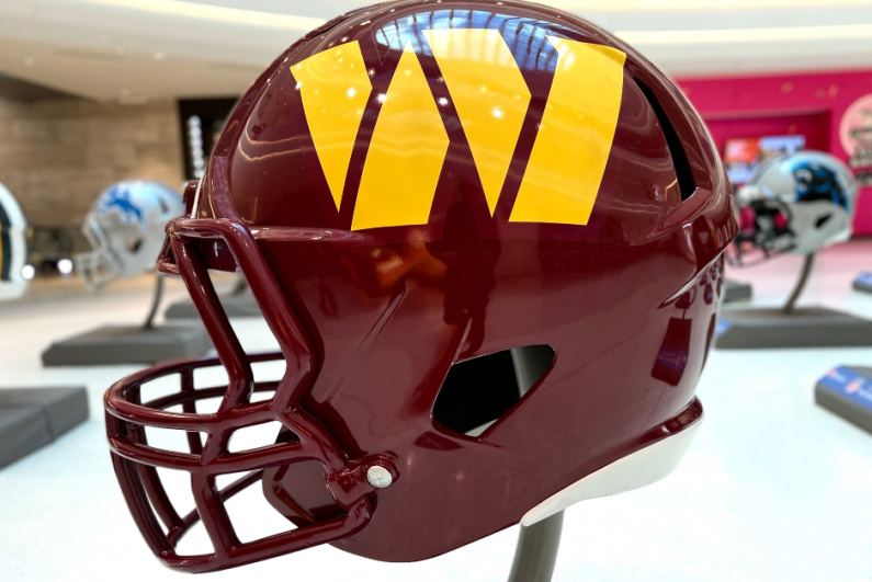 Washington Commanders helmet