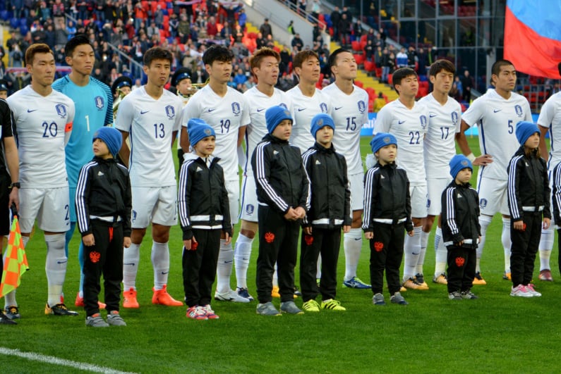 South Korea team