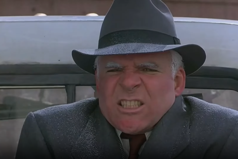 Steve Martin in Planes, Trains, and Automobiles