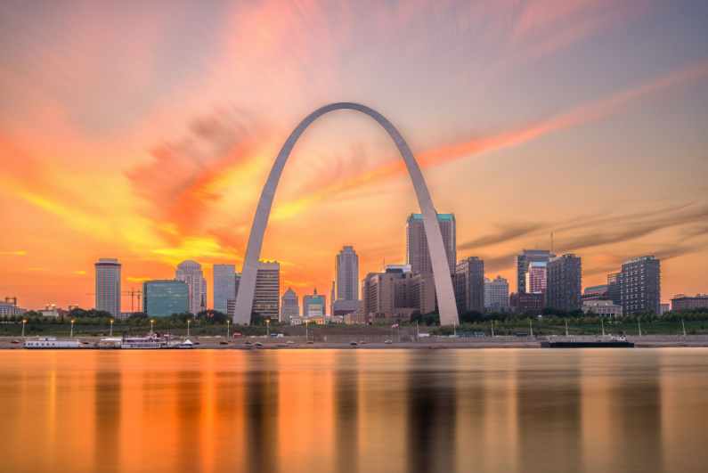 Gateway Arch in St. Louis