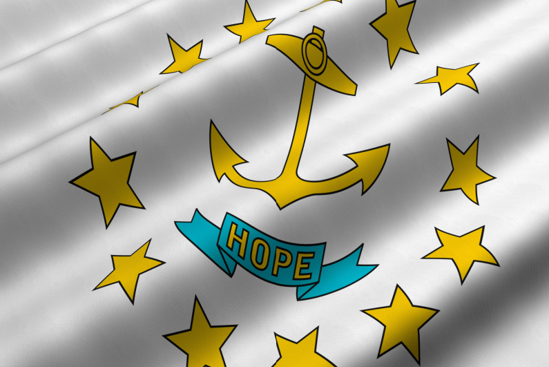 Flag of Rhode Island