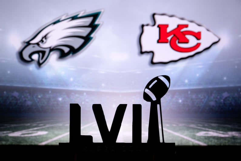 Chiefs vs Eagles visual