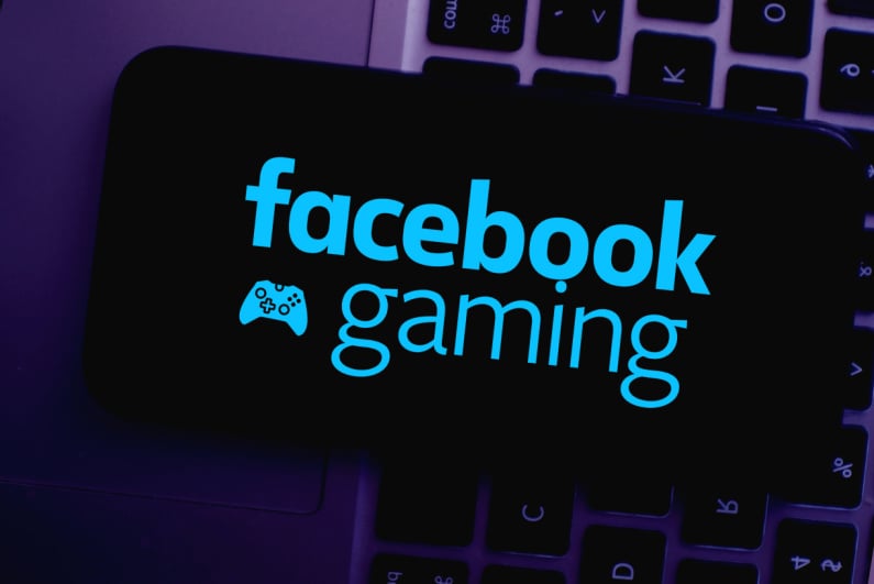 Facebook gaming logo