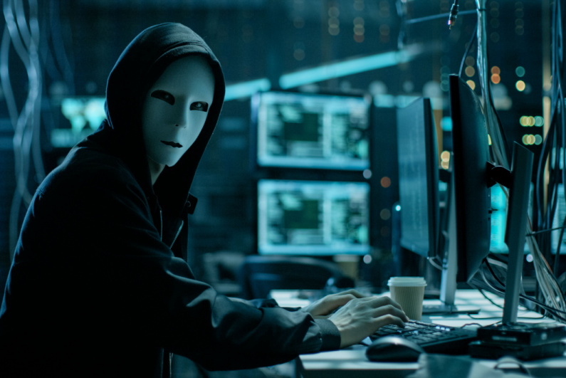 Masked hacker