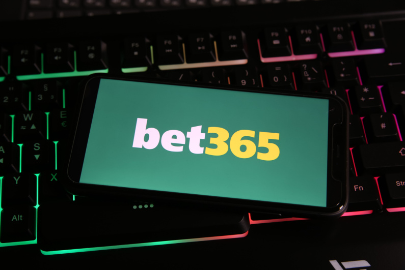 bet365 logo on a phone