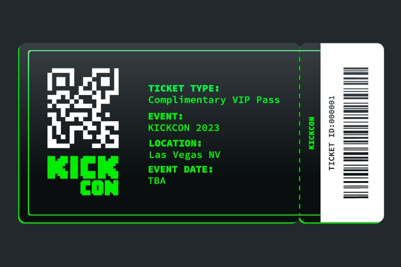 Kickcon ticket