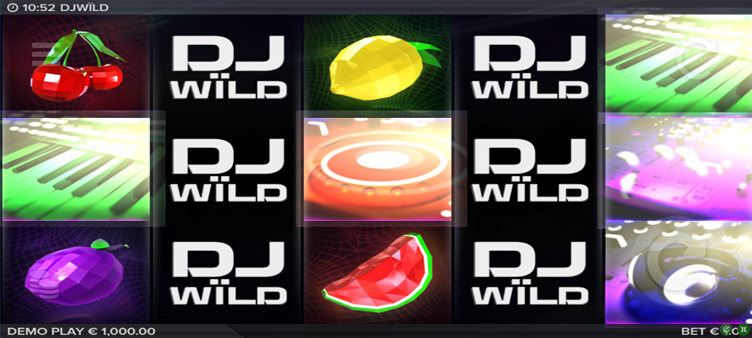 Tangkapan layar gulungan DJ Wild