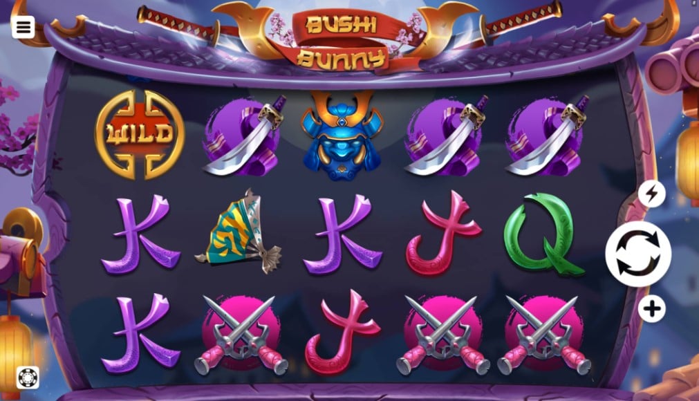 Bushi Bunny slots by Mobilots