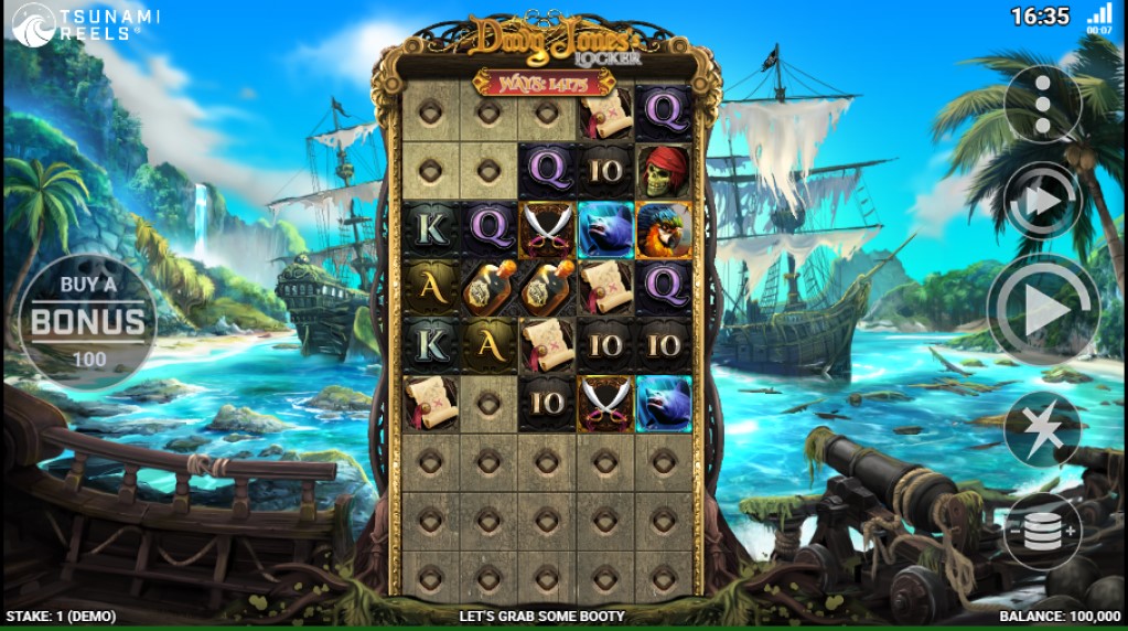 Davy Jones Locker Slot with Rogue Reels