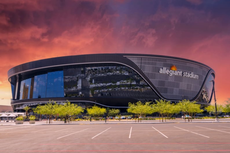 Super Bowl LVIII: Organizers celebrate 200 day milestone outside Allegiant  Stadium