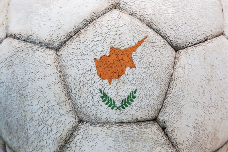 Cyprus soccer ball